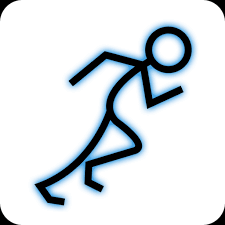 stickman school run